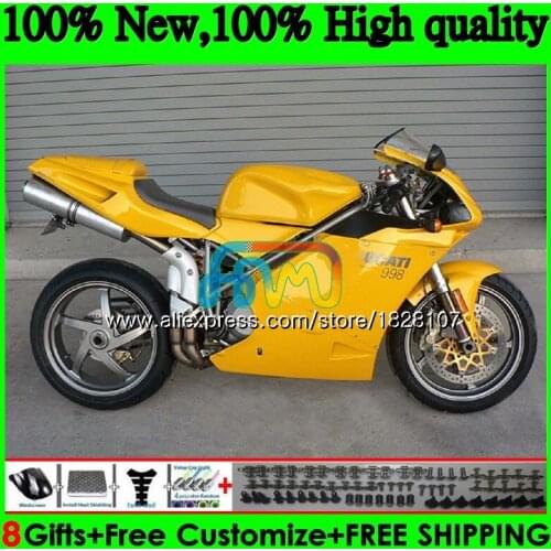 748 853 For DUCATI 916 996 94 95 96 97 98 99 02 71BS.22 998 S R 1994 1995 1996 1997 All yellow 1998 1999 00 2001 2002 Fairing