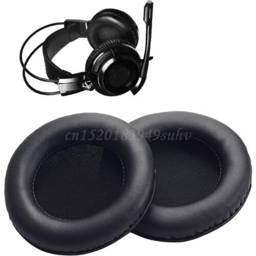 OOTDTY 2PCS Leather Earpads Soft Foam Ear Cup Cushion Cover for SOMIC G941 Headphones