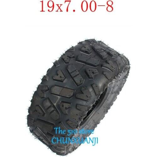 Most popular GO KART KARTING ATV UTV Buggy 19X7.00-8 Inch Wheel Tubeless Tyre Tire