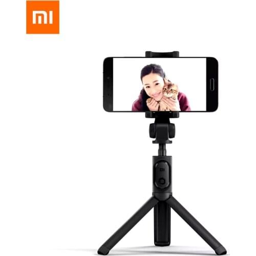 Xiaomi Mi Selfie Stick Tripod Bluetooth With Wireless Remote 360 Rotation Foldable Selfie Stick For iOS/Android