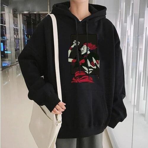 Anime Hunter X Hunter Hisoka Print Hoodies Streetwear Streetwear For Men Harajuku Long Sleeve Oversized Pullover Hoodies