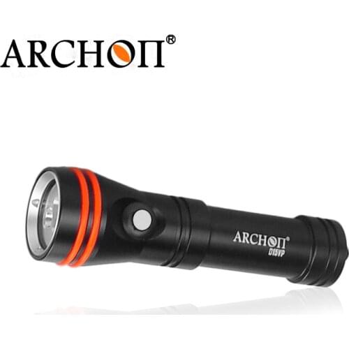 \ARCHON D15VP Diving Flashlight 3* CREE LEDs max 1300 lumen White/Red dive torch 110 / 30 degree 100 meter underwater spot light