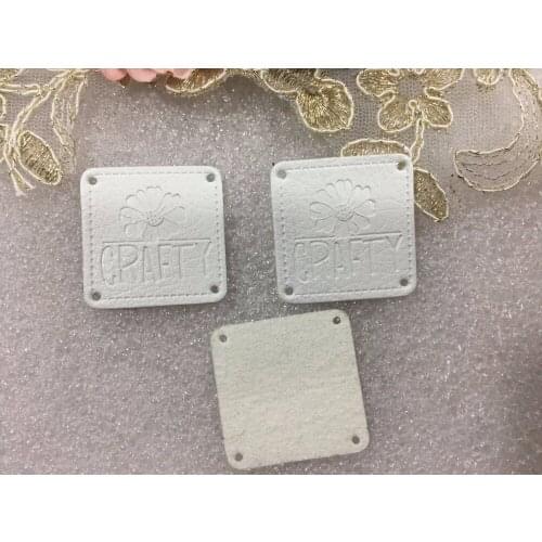 Customized leather label /pu leather /label/ garment label