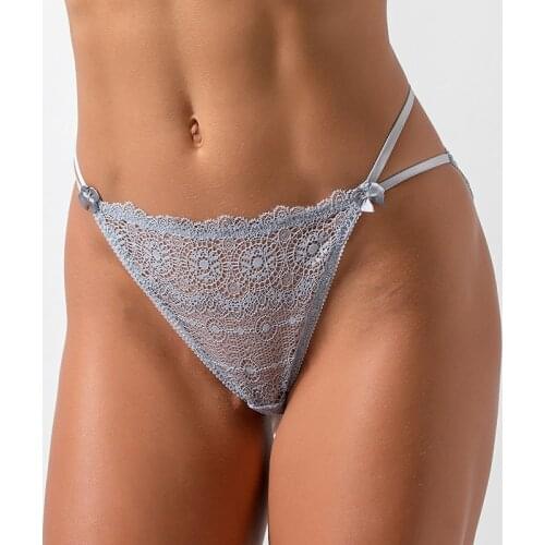 BANNIROU Double Strap Panties Sexy Lace Briefs Lingerie Good Quality Soft Fashion New Female Panties Underwear Woman 1 Pieces