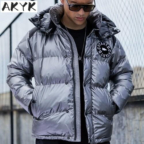 Winter new fashion casual mens coat