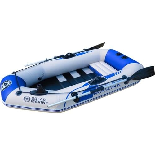 1 Person 175cm PVC Rowing Inflatable Boat Kayak Canoe Raft Dinghy Hovercraft Fishing Diving Ship Board Bottom Professional
