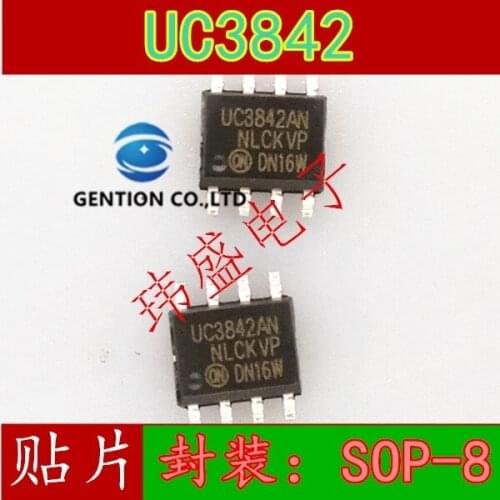 20PCS 3842 UC3842A UC3842AN KA3842 UC3842 SOP-8 of 8 feet in stock 100% new and original