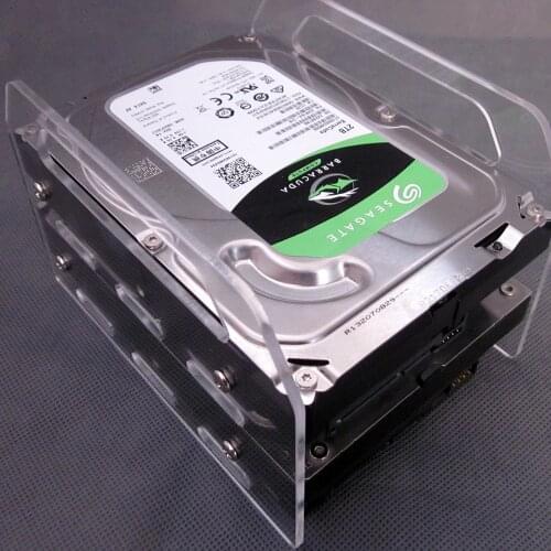 Hard disk acrylic bracket expansion mechanical hard drive cage external multilayer bracket 3.5 desktop hard disk box