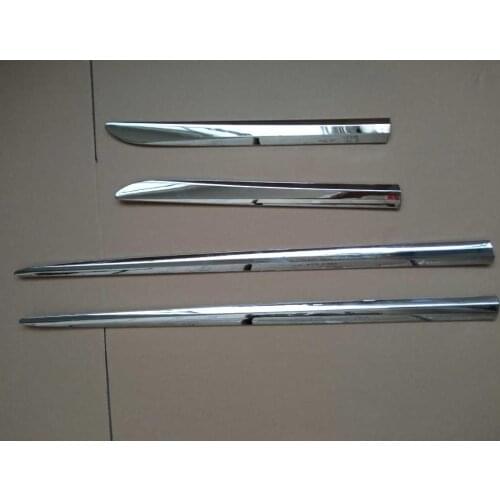 Car Accessories ABS Chrome plated Side Molding Body Kits Trim For Toyota Corolla Altis 2011 E140 SIDE MOULDING