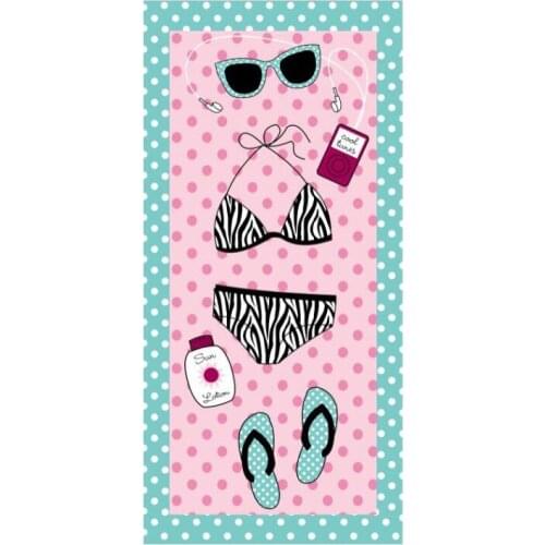 Quick-drying Beach Towel Ketong Microfiber Magic Soft Cotton Velvet Eco-friendly Cloth for Camping, Hiking, Swimming