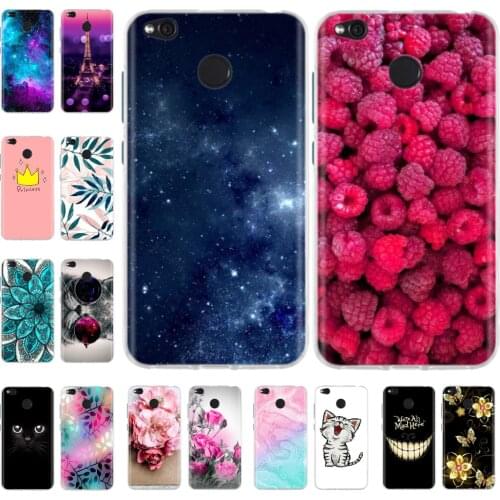 For Xiaomi Redmi 4X Case on Phone Case for Xiaomi Redmi4x Silicone Case for Xiaomi Redmi 4 X X4 Capas Cover Soft TPU Bumper