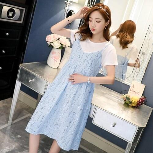 Летние платья для беременных Fdfklak China At AliExpress