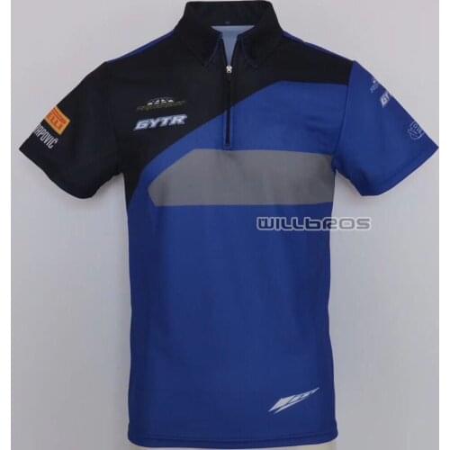 MX Dirt Bike Polo Shirt For Yamaha Motocross Racing Quick Dry T shirts Mountain Bicycle Offroad Polyster Summer Short Sleeve