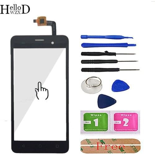 HelloWZXD 5.0inch For BQ BQS-5020 BQS 5020 Touch Screen Glass Front Digitizer Panel Lens Sensor Flex Cable Tools + Adhesive Gift