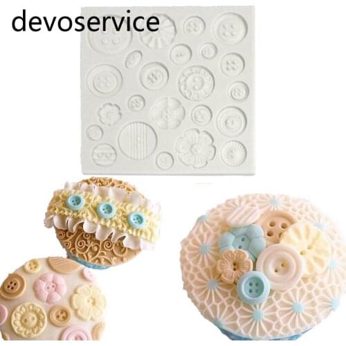 Kawaii Silicone Moulds Fondant Cake Decorating Tools Wedding Party Cupcake Diy Candy Clay Gumpaste Molds Kitchen Baking Mold