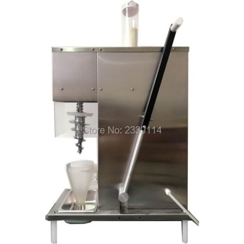 Commercial Ice Cream Fruit Blender screw stirring Machine Propeller Blunger Milk Shake Mixer yogurt ice cream mixer machine