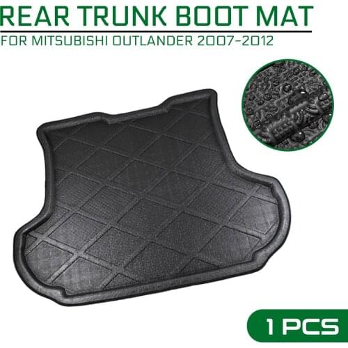 Carpet Car Floor Mat Rear Trunk Anti-mud Cover For Mitsubishi Outlander 2007 2008 2009 2010 2011 2012