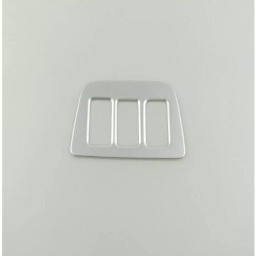 For NISSAN TIIDA 2016 -2021 Car ABS Matte Seat Heating Switch button frame panel cover trim car styling Accessories