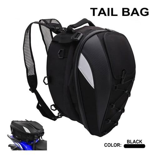 Multi-functional Rider Backpack Motorcycle Tail Bag And Mounting Accessories For HARLEY BMW DUCATI YAMAHA HONDA KAWASAKI