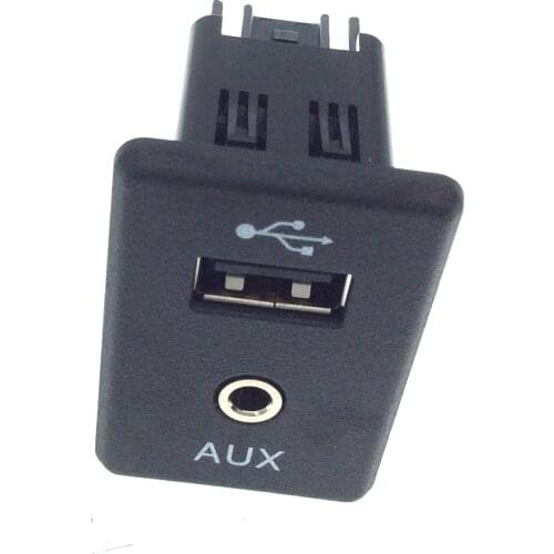 Original for Nissan 2018 Qashqai Sylphy Teana Bluebird x-trail Radio DA Screen USB/AUX Socket for LANNIA leaf