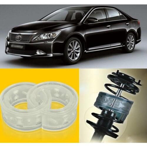 2pcs Power Front /Rear Shock Suspension Cushion Buffer Spring Bumper For Toyota Camry