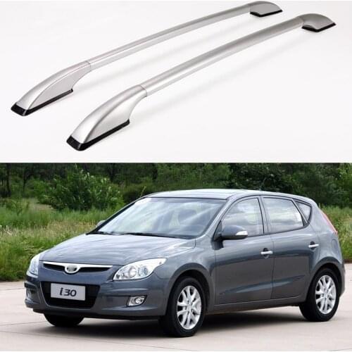 Applicable To The Top Of For Modern I30 Luggage Rack Spoiler Body Modified Aluminum Alloy Luggage Rack Decoration Auto Parts