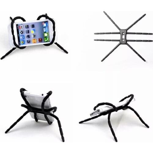 For iPhone iPad Phone Tablet Stand Holder Spider Adjustable Grip Car Desk Phone Kickstands Mount Support