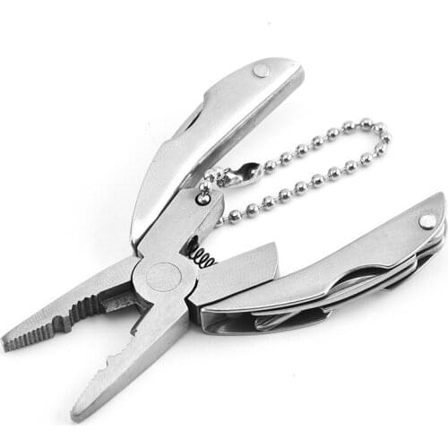 Portable Multitool Pliers Knife Keychain Screwdriver Multi Tools Mini Pliers Multi Tool