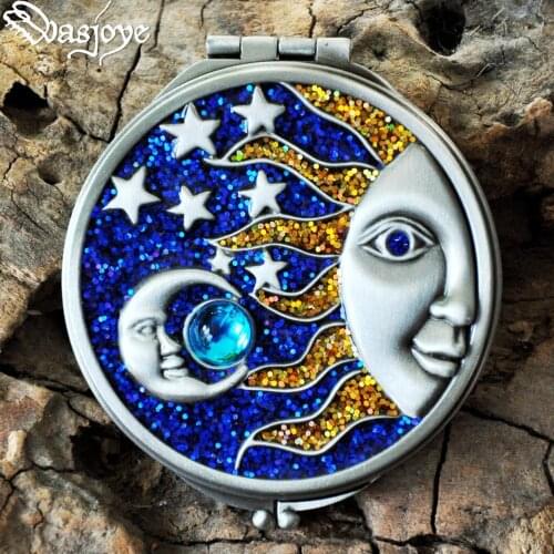 Romantic blue starry sky Metal Photo frame Picture sun Home Nordic Bedroom Decoration Christmas Valentines Day gift For Girls