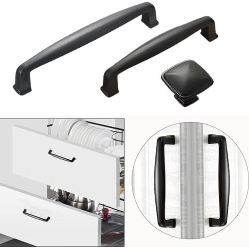 Furniture Cabinet Knobs and Handles Kitchen Handles Drawer Knobs Cabinet Pulls Cupboard Handles Knobs Aluminium alloy