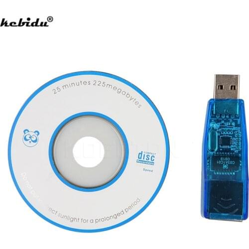 Kebidu 1pcs USB Lan Network Adapter USB To LAN RJ45 Card 10/100Mbps Ethernet for Desktop Laptop PC Computer