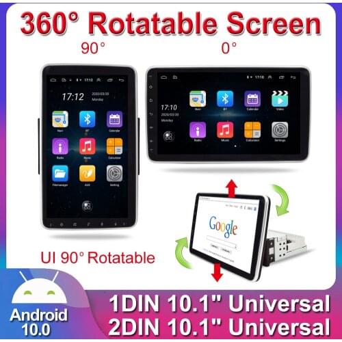 1DIN Car DVD Radio Video Multimedia Player Android 9.1
