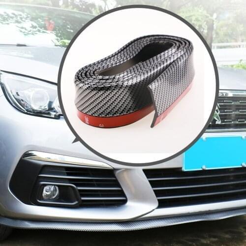 2.5M Car Bumper Lip Stickers Car Front Bumper Lip Rubber for Porsche 911 918/Cayenne/Macan/Macan S/Panamera/Cayman/Carrera