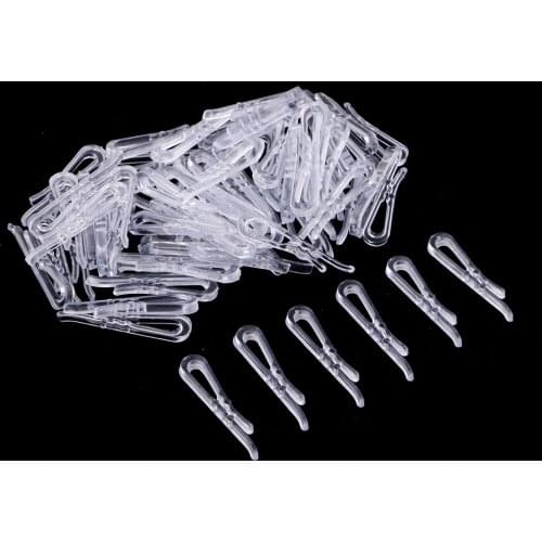 200pcs Staples Sewing Claires Plastic For Staples Clamp Pants Collar Shirt Crafts