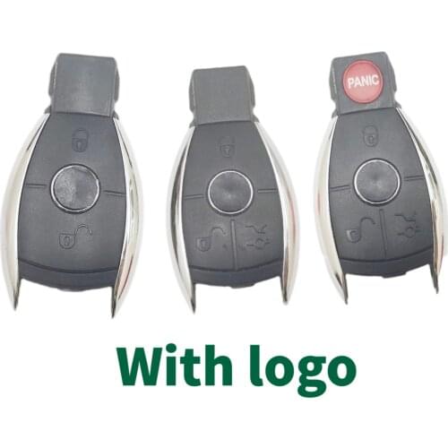 3 Button Replacement For MERCEDES BENZ Remote Discovery Key Shell FOR SL SLK CLK E CLASS 430 with sticker