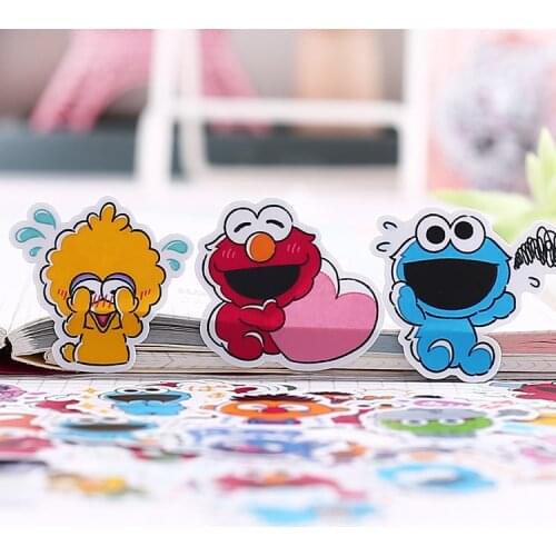 40pcs/pack Handbook cute Lovely Korean Cartoon Decoration Handbook Stickers Pack Ins Heart Tool waterproof stickers
