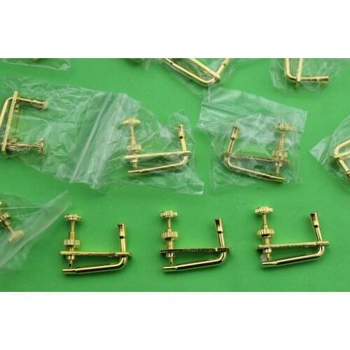 60pcs New Good Brand golden violin String Adjuster fine tuners 3/4-4/4, Violin Parts Accessories