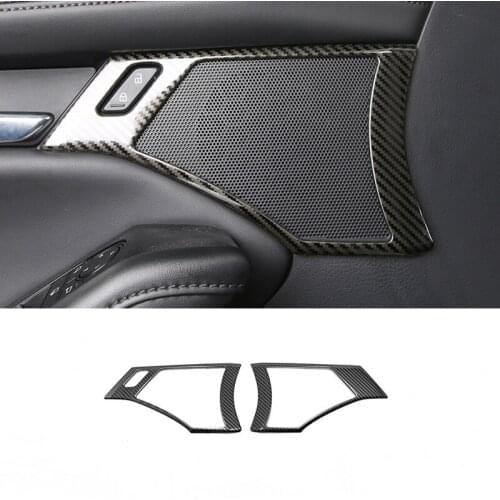 For Mazda 3 2019 2020 LHD Accessories Stainless steel Car Front door speaker audio Horn ring Cover Trim Car Styling 2pcs