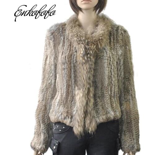 Шубы из натурального меха Enkofofo China At AliExpress