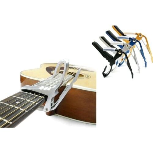 Folk Acoustic Electric Tune Quick Change Trigger Guitar Capo Key Clamp guitarra capo
