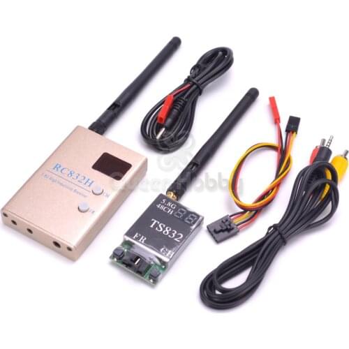 FPV 5.8G 600mW 48CH Wireless Transmitter Receiver TS832 RC832 RC 832 For FPV Quadcopter Multirotor
