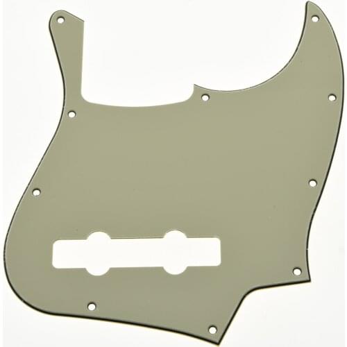 KAISH Jazz J Bass Pickguard Scrach Plate Light Cream Fits for 5 String