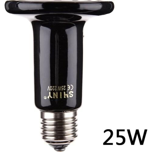 Pet Heating Light Bulb Infrared Black Ceramic Emitter Heat Lamp Bulb For Reptile Animals Heater Brooder chocadeira ceramic heate