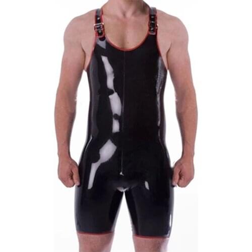 Latex Catsuit Handmade Black Rubber Bodysuit Swimming Pool Beach Size Customize Latex Suit