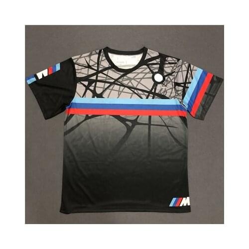 Mens Fashion Race car T shirt Tops Short Sleeve Tshirt for BMW clothing cool shirts