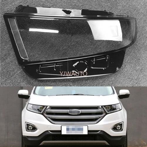 Headlight Lens for Ford Edge 2015 2016 2017 Headlamp Cover Car Replacement Auto Head Light Shell