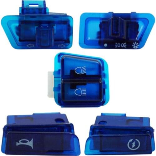 Motorcycle Turn Signal Switch Far and Near Light Horn Button for Scooter GY6 50Cc 125Cc 150Cc Honda DIO AF17 AF18