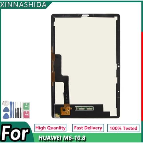 10.8'' Tablet LCD For Huawei MediaPad M6 10.8 LCD SCM-W09 SCM-AL09 SM-W09 LCD Display Touch Screen Digitizer Assembly