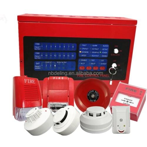 DELING fire alarm of fire system control panel