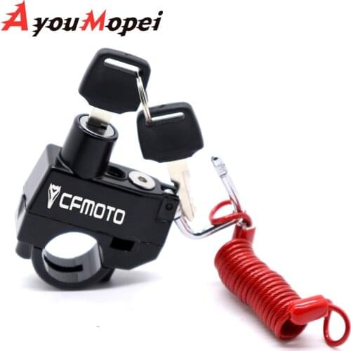 Anti-theft Helmet Lock Security For CFMOTO 150NK 250NK 400NK 650NK NK 150 250 400 650 Motorcycle Accessories